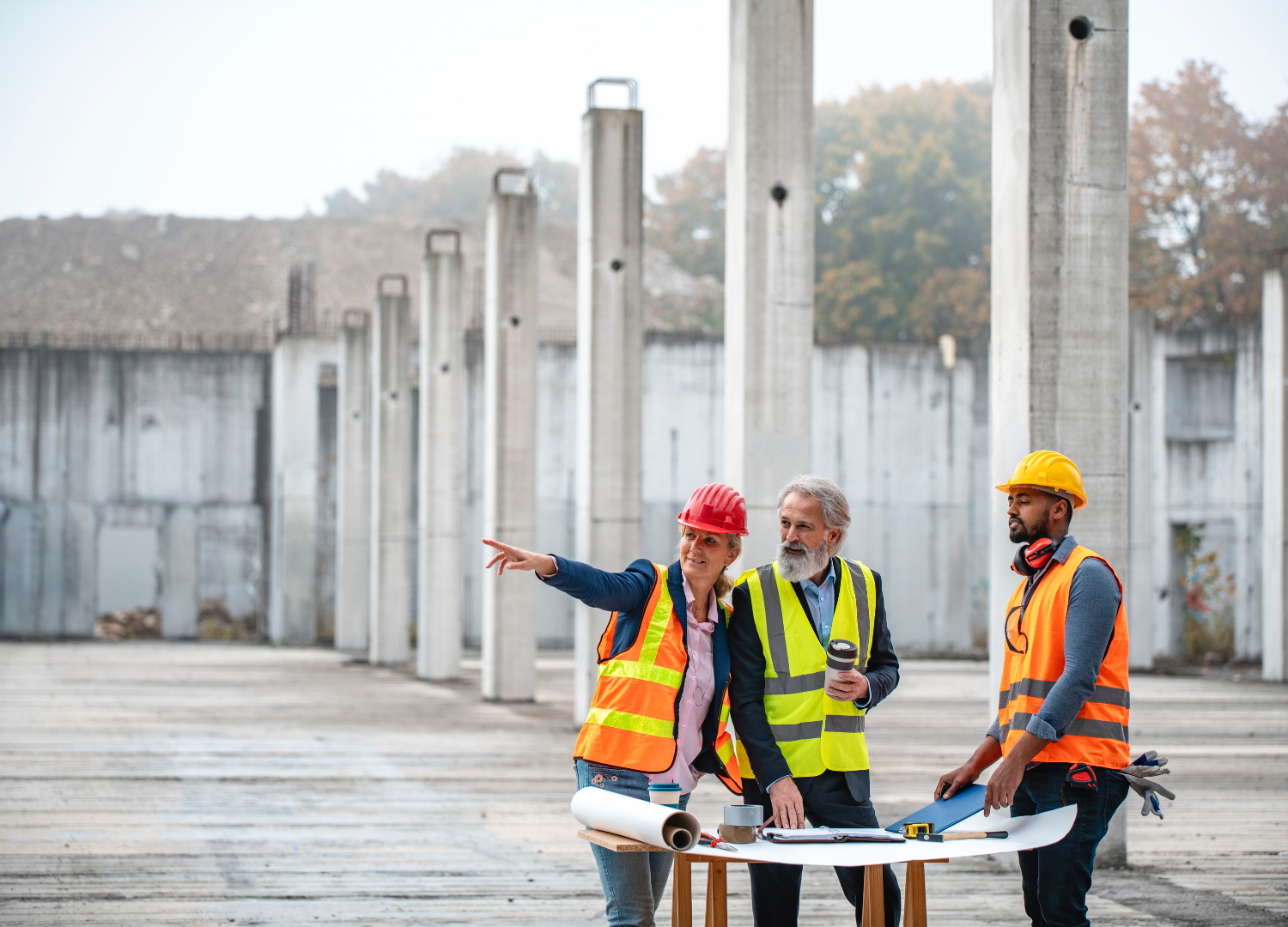 GCR International team in planning discussion